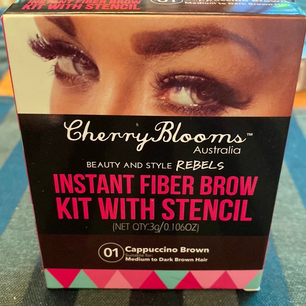 Cherry Blooms Instant Fibre Brow Kit.